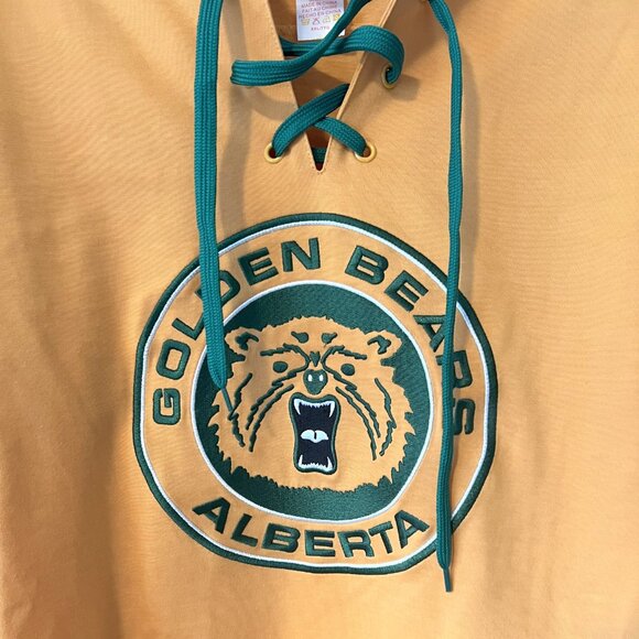University of Alberta Vintage Golden Bears never worn Varsity Line Hockey Jersey - Picture 2 of 16